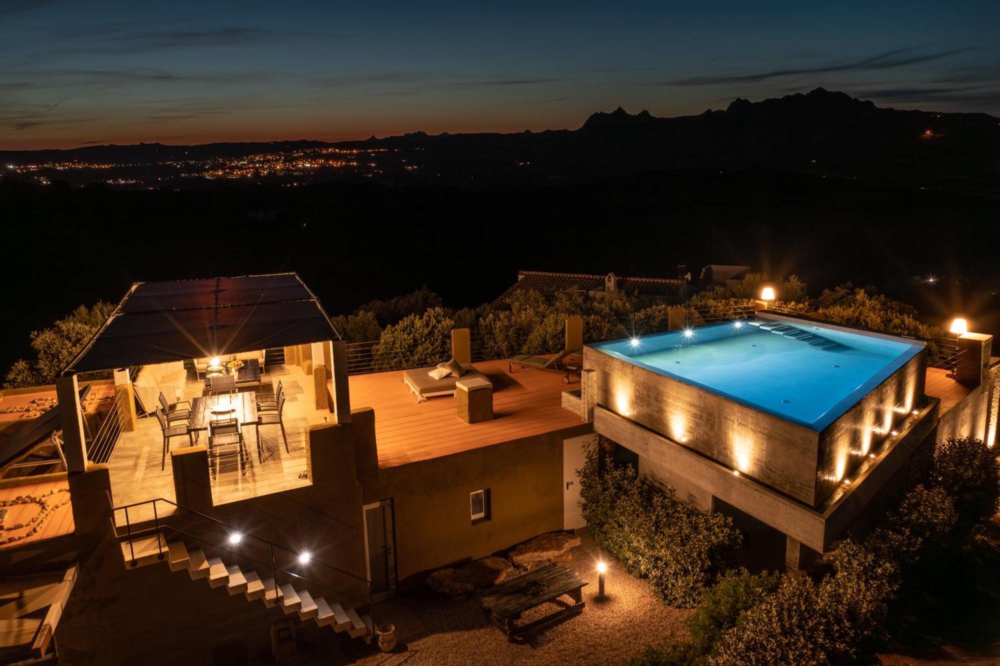 Villa Tre Nibbari San Pantaleo Exterior foto